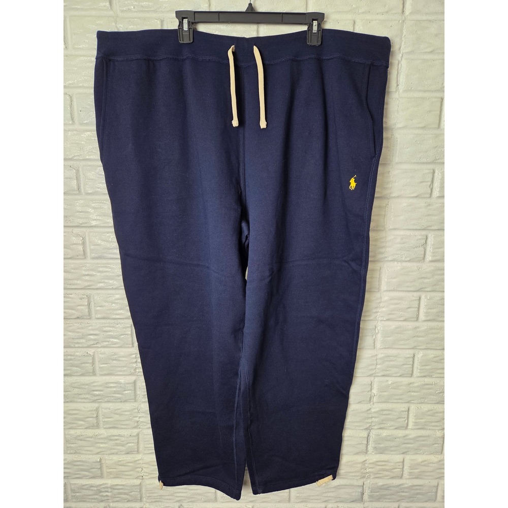 NWT Polo Ralph Lauren Men's Sweatpants Cruise Navy Size 4XB Fleece MSRP $125
